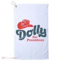 Dolly For President Golf Towel thumb 0