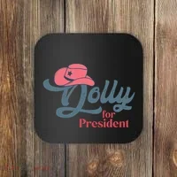 Dolly For President Coaster thumb 0