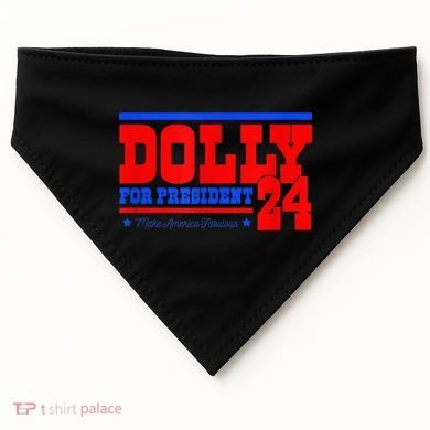 Dolly For President USA-Made Doggie Bandana