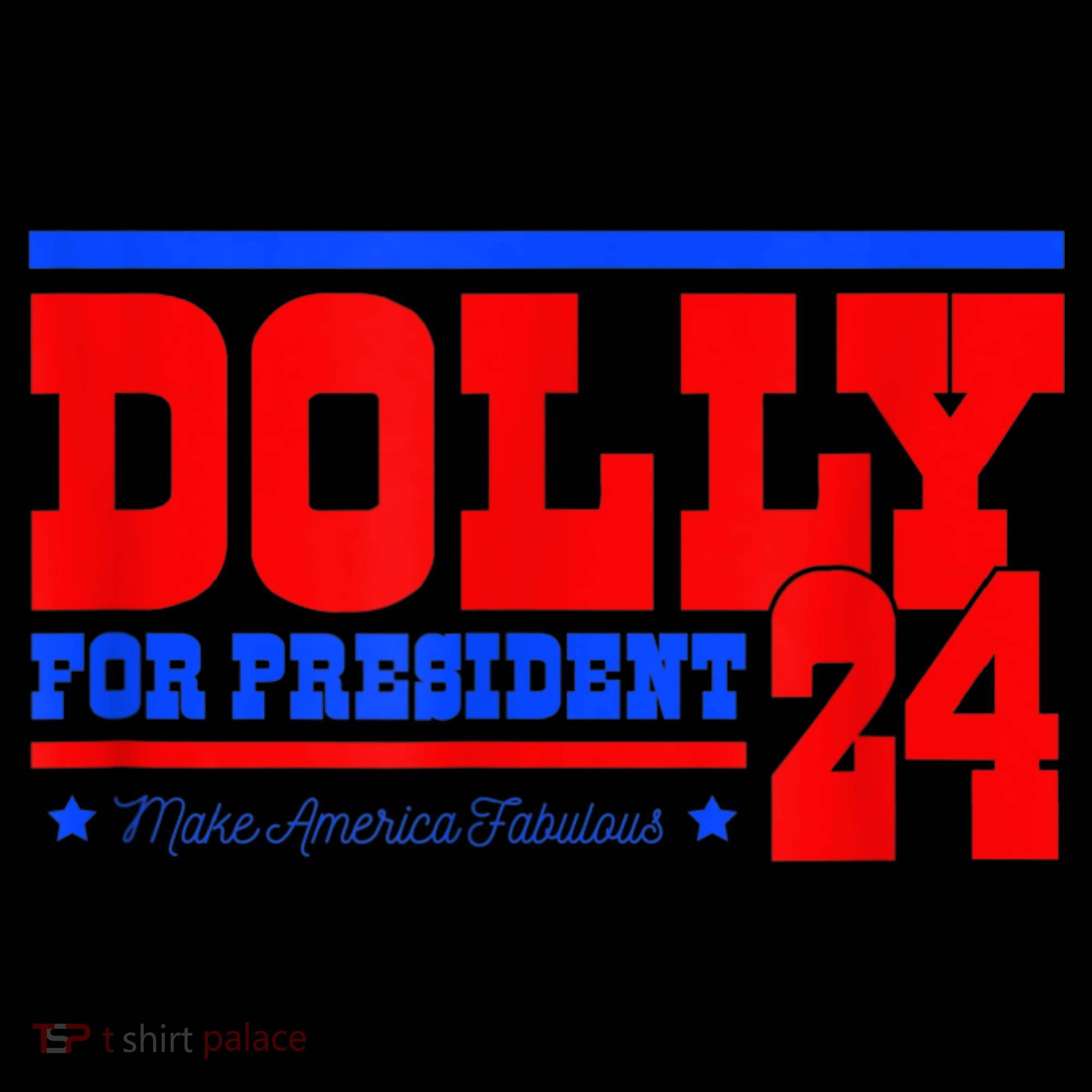 Dolly For President Bucket Hat