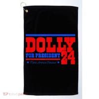 Dolly For President Golf Towel thumb 0