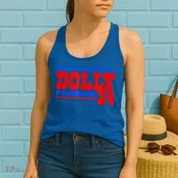 Dolly For President Women's Tank Top thumb 2