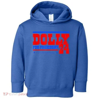 Dolly For President Toddler Hoodie