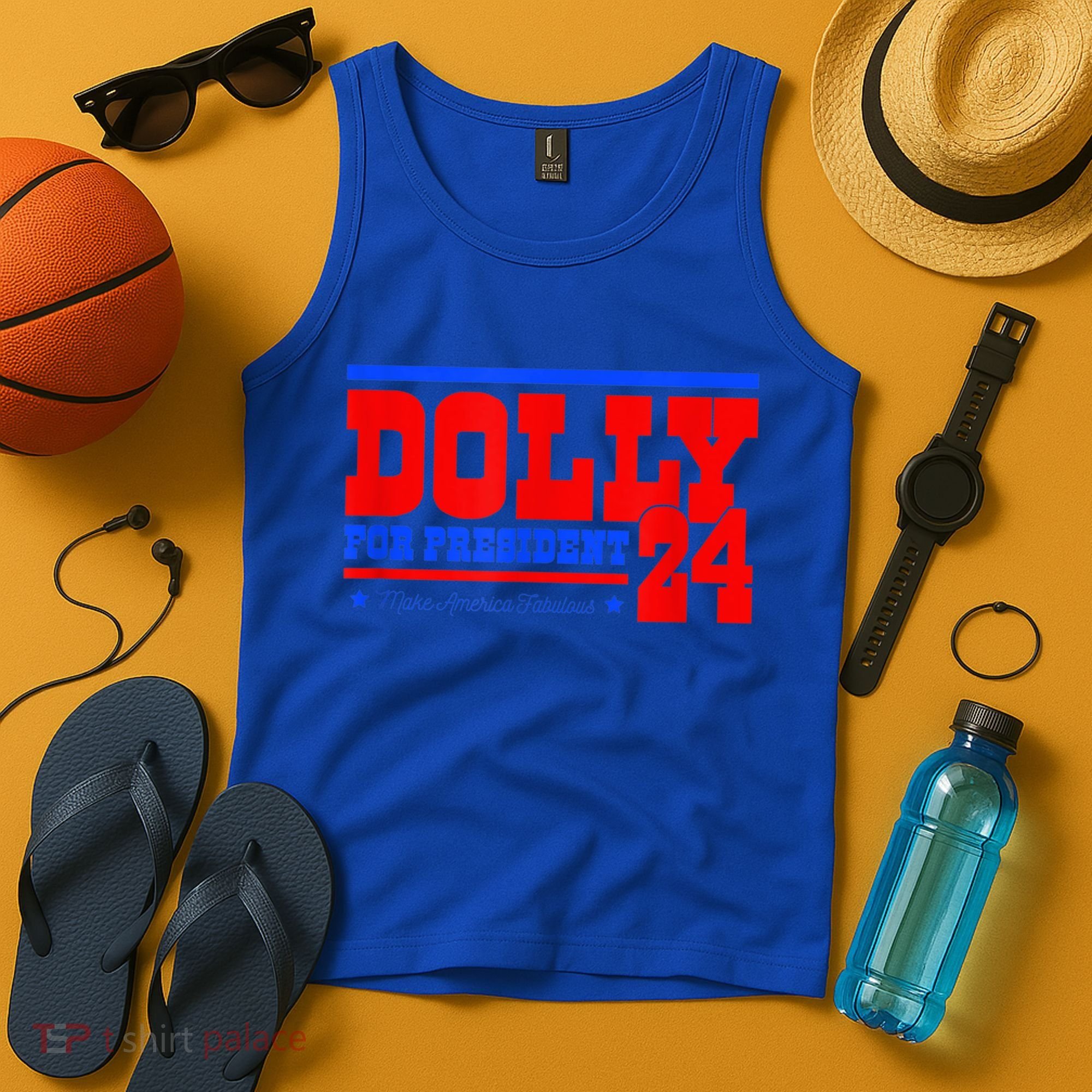 Dolly For President Tank Top