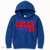 Dolly For President Kids Hoodie thumb 0