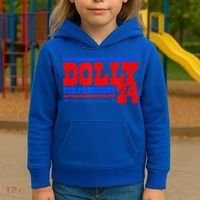 Dolly For President Kids Hoodie thumb 3