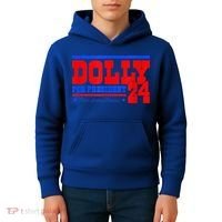 Dolly For President Kids Hoodie thumb 4