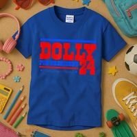 Dolly For President Kids T-Shirt thumb 3