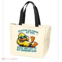  Duck Funny Quote Graphic For Women Tote Bag thumb 3
