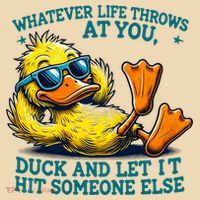  Duck Funny Quote Graphic For Women Tote Bag thumb 4