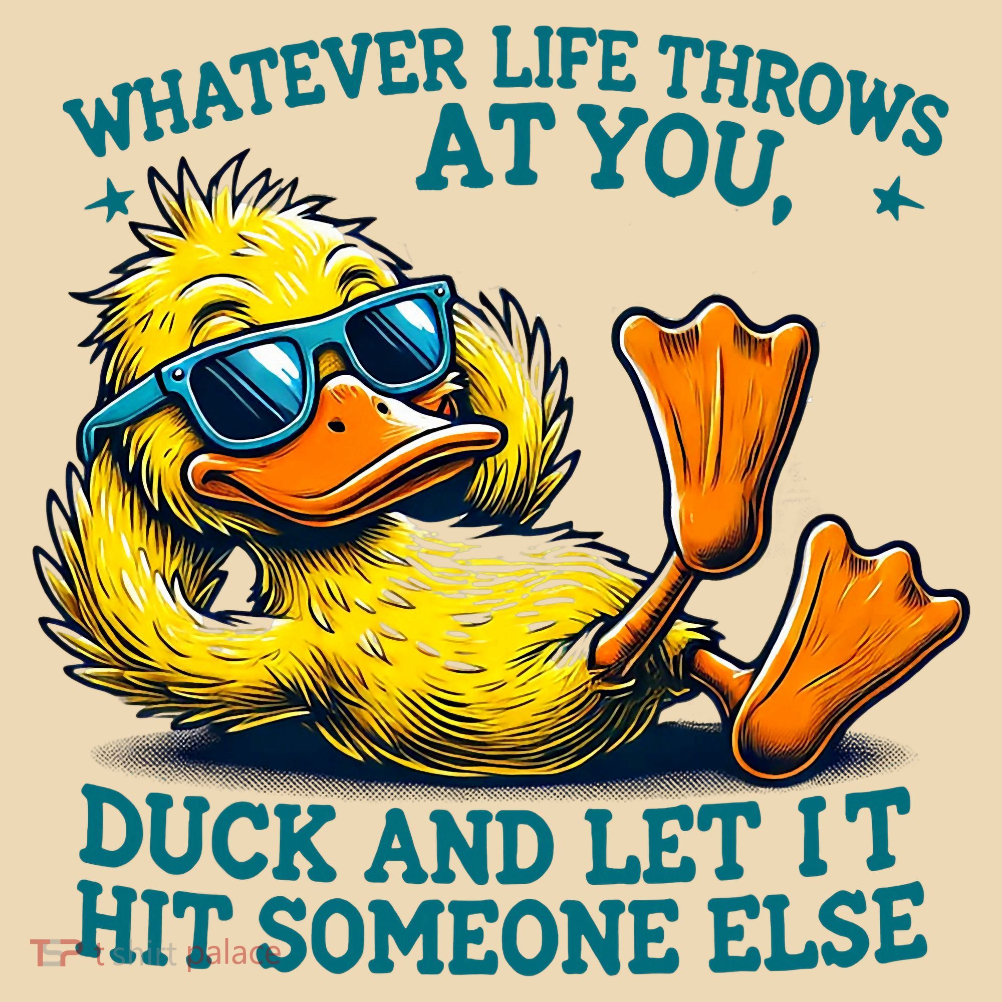  Duck Funny Quote Graphic For Women Tote Bag
