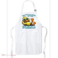  Duck Funny Quote Graphic For Women Apron thumb 0