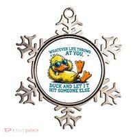  Duck Funny Quote Graphic For Women Ornament thumb 0