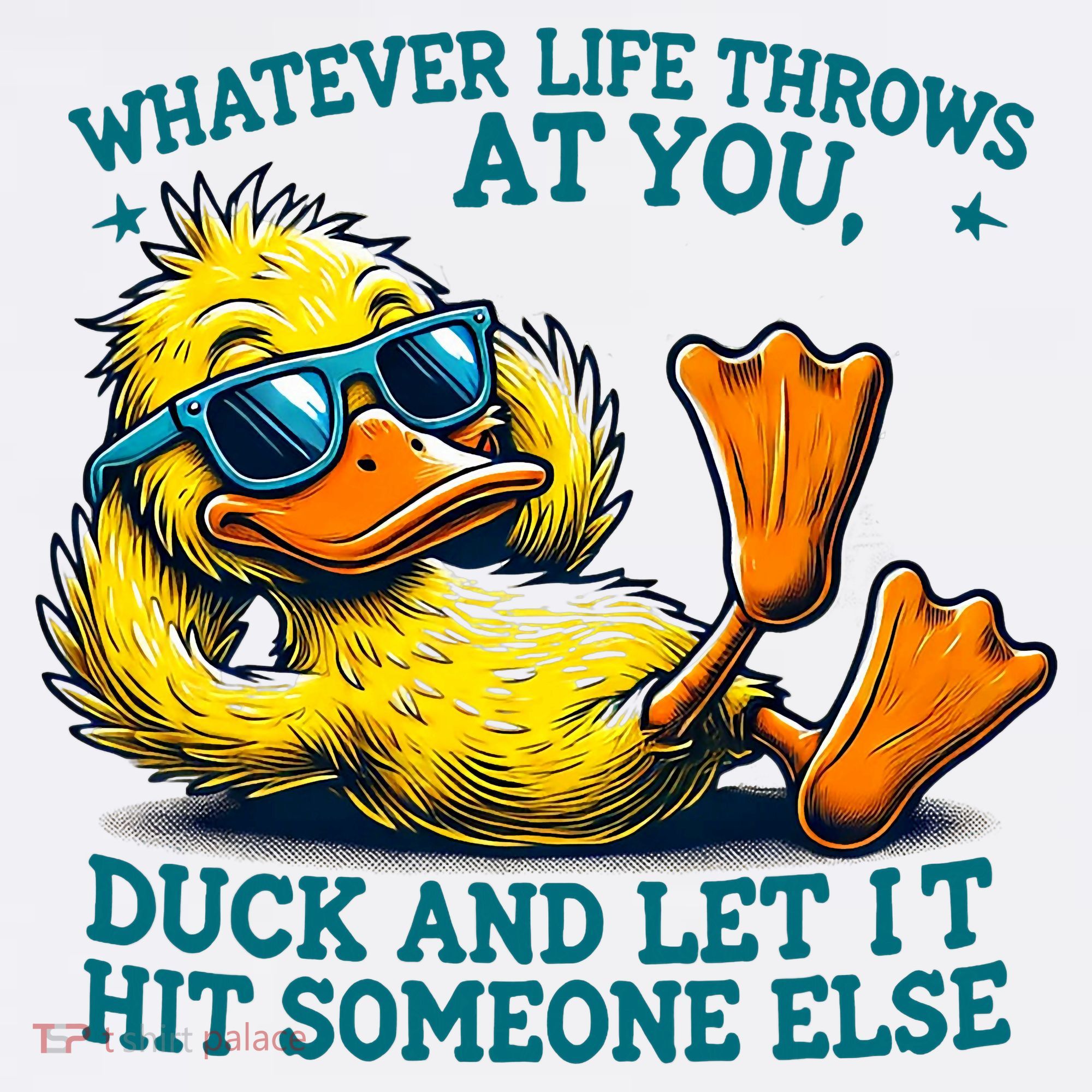  Duck Funny Quote Graphic For Women Baby Bodysuit
