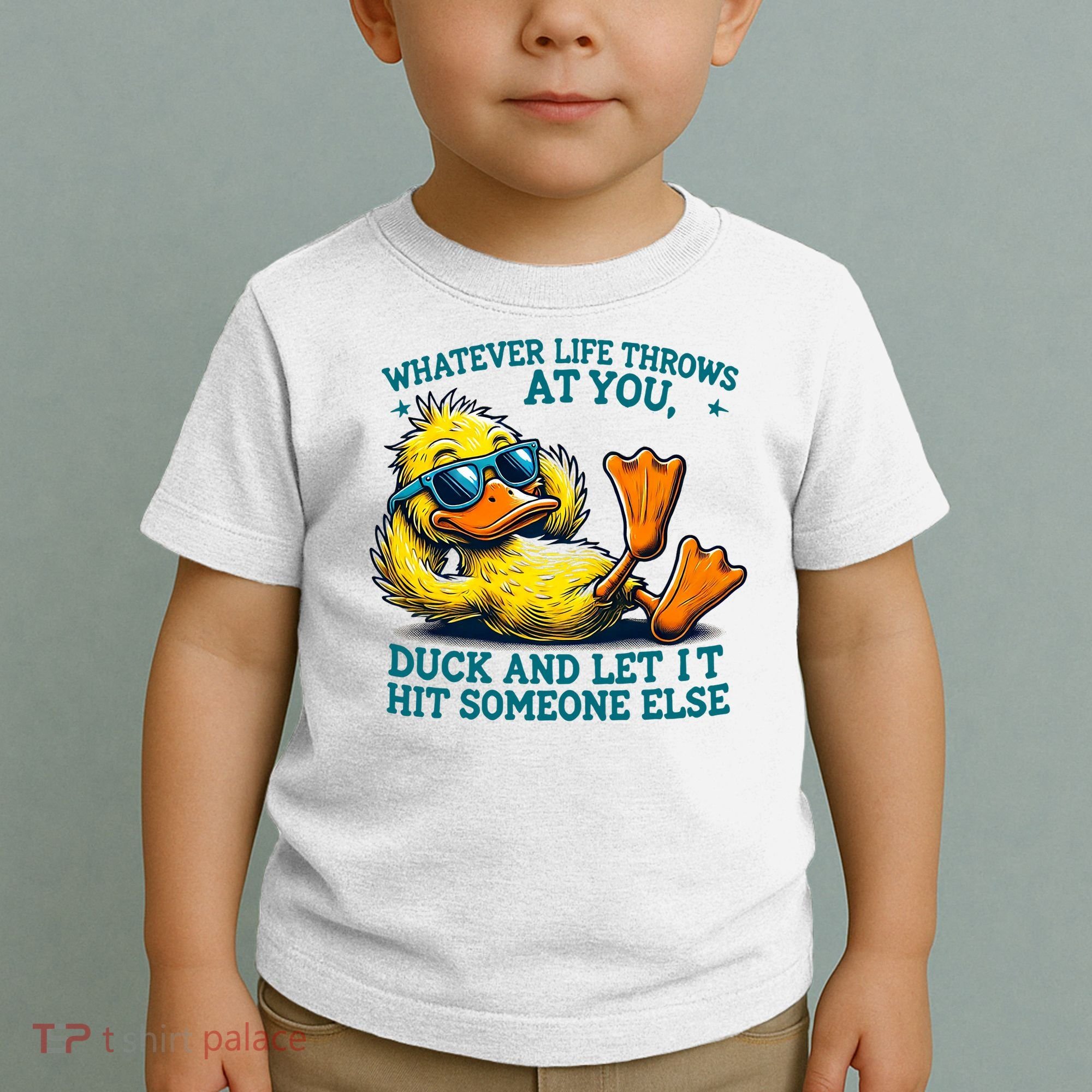  Duck Funny Quote Graphic For Women Toddler T-Shirt