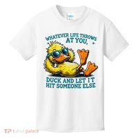  Duck Funny Quote Graphic For Women Kids T-Shirt thumb 0