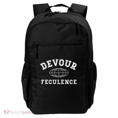 Devour Feculence Retirement Severance Big Word Work  Backpack
