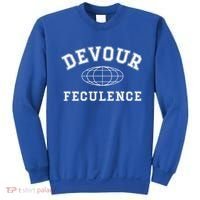 Devour Feculence Retirement Severance Big Word Work  Sweatshirt thumb 0
