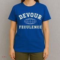 Devour Feculence Retirement Severance Big Word Work  T-Shirt thumb 4