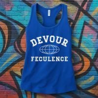 Devour Feculence Retirement Severance Big Word Work  Women's Tank Top thumb 3