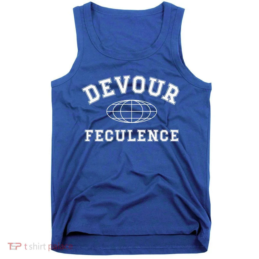 Devour Feculence Retirement Severance Big Word Work  Tank Top
