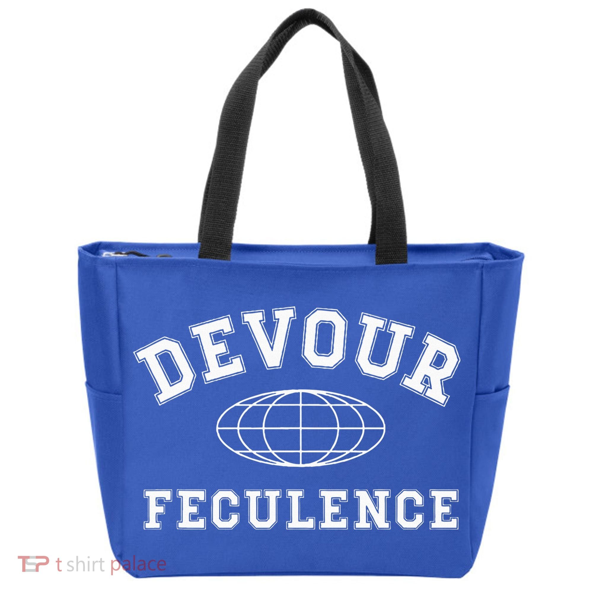 Devour Feculence Retirement Severance Big Word Work  Tote Bag