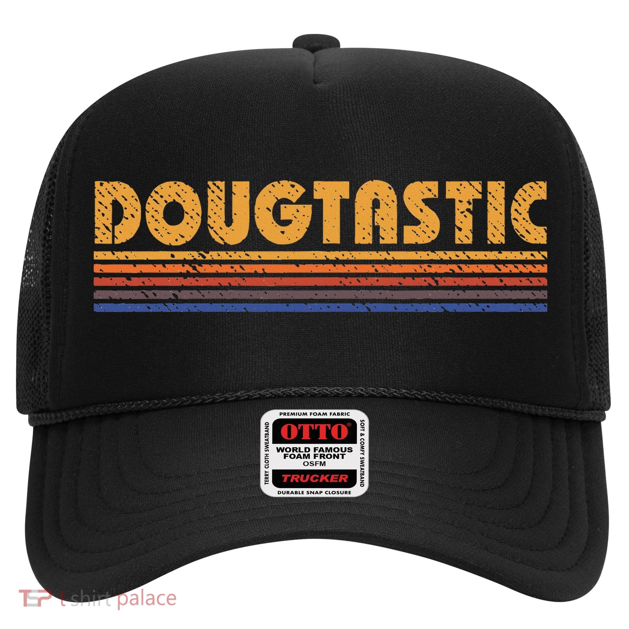 Dougtastic Funny Retro First Name Doug Hat