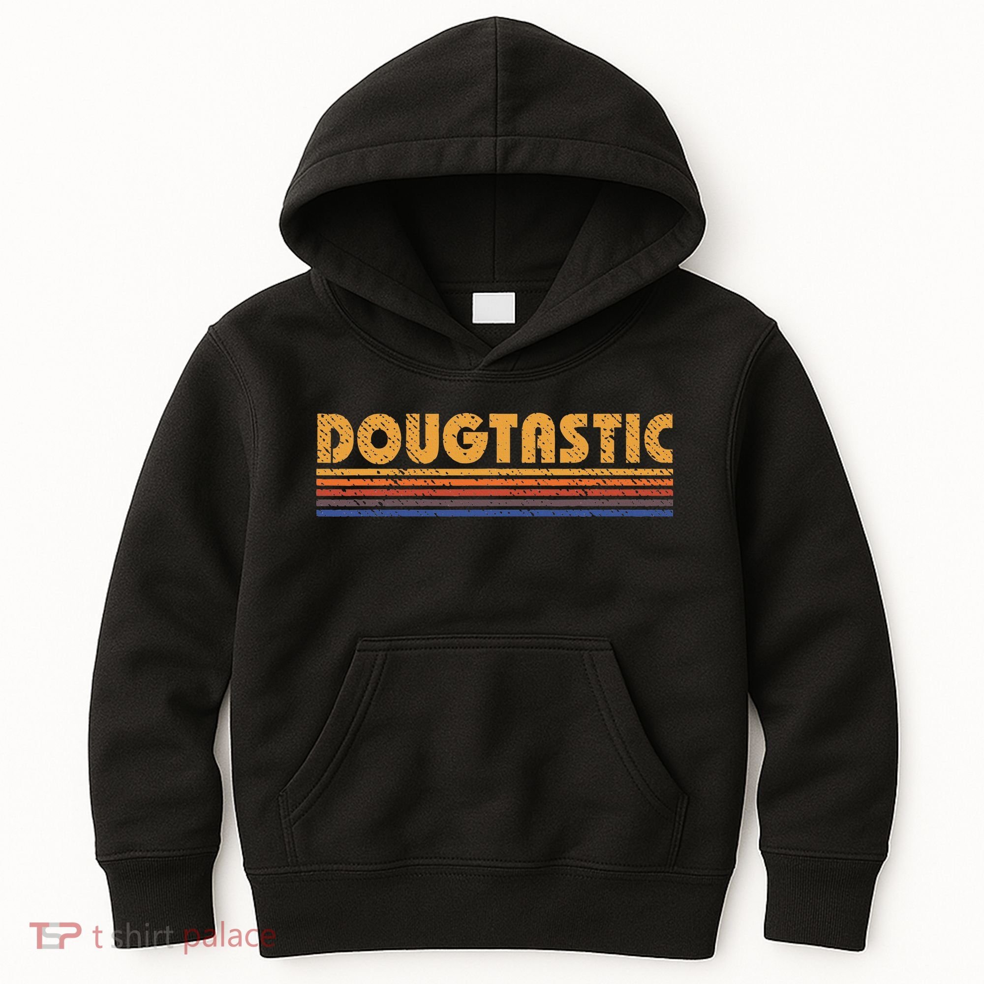 Dougtastic Funny Retro First Name Doug Kids Hoodie