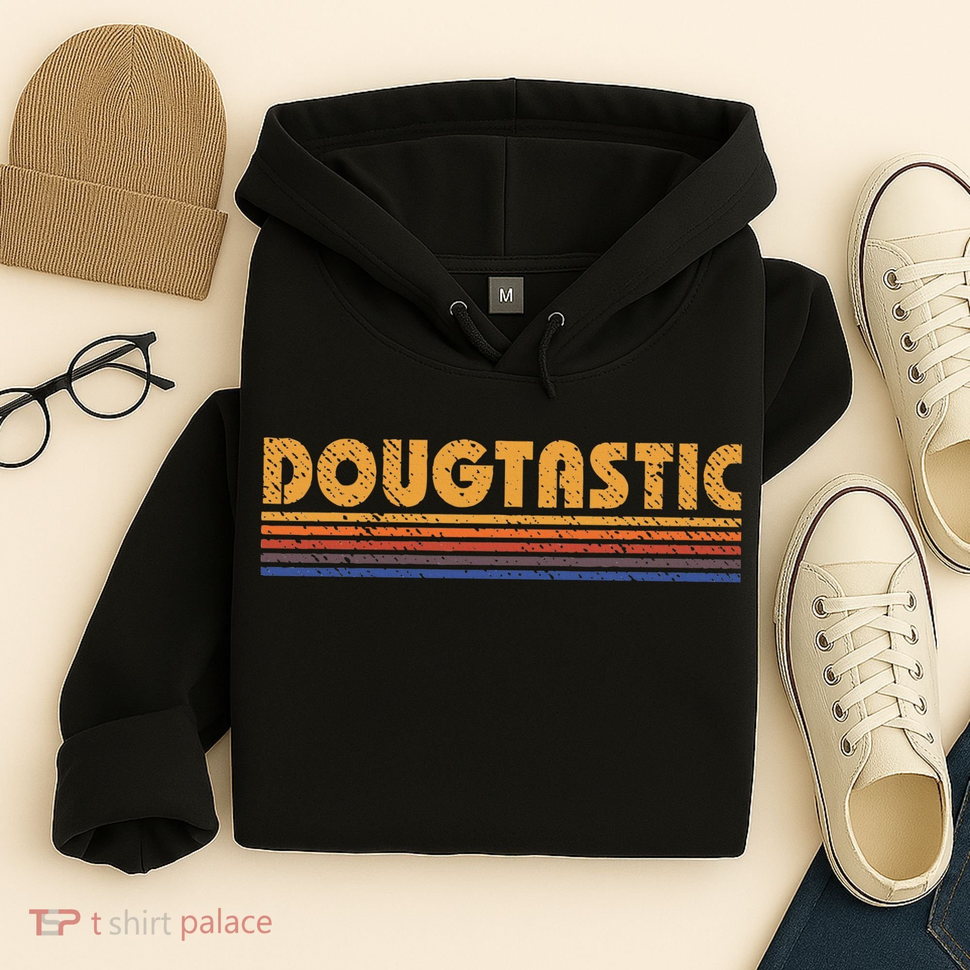 Dougtastic Funny Retro First Name Doug Hoodie