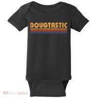 Dougtastic Funny Retro First Name Doug Baby Bodysuit thumb 0