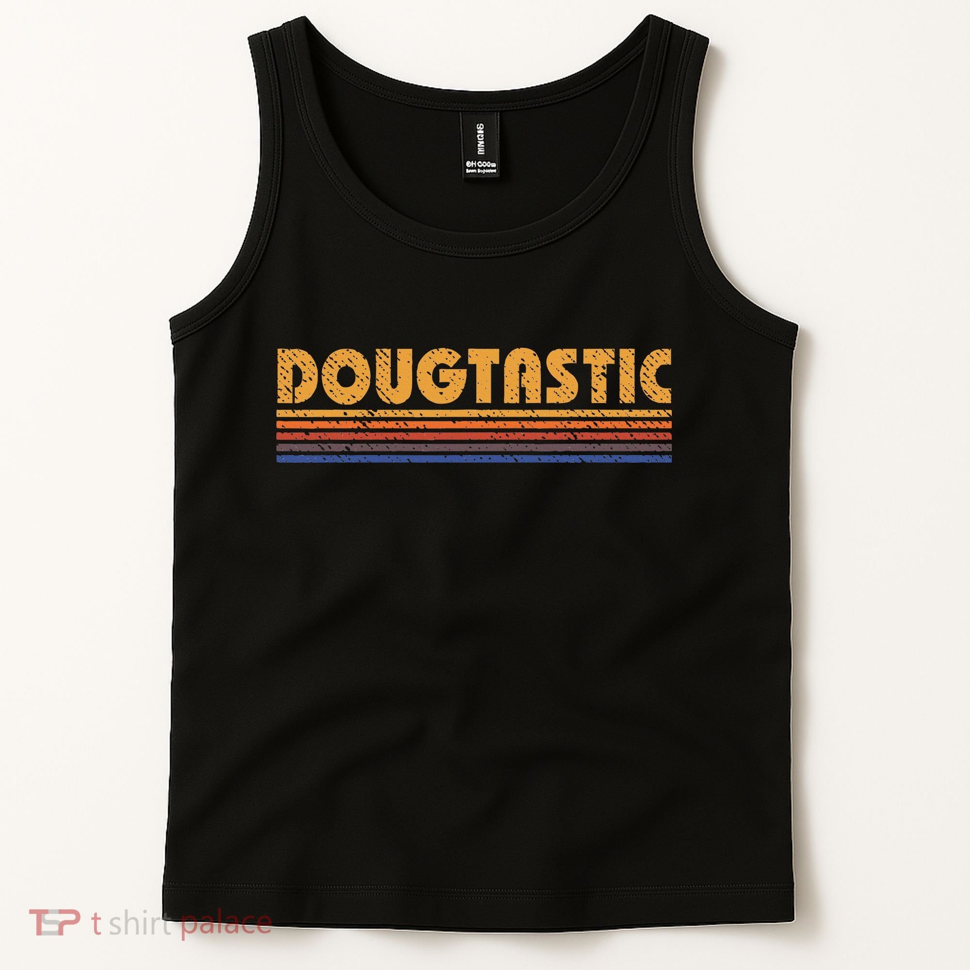 Dougtastic Funny Retro First Name Doug Tank Top