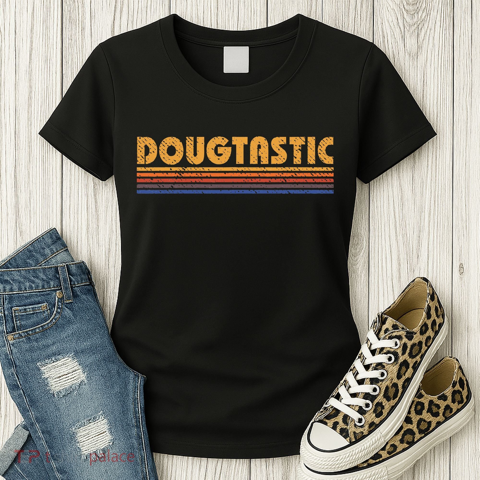 Dougtastic Funny Retro First Name Doug Women's T-Shirt
