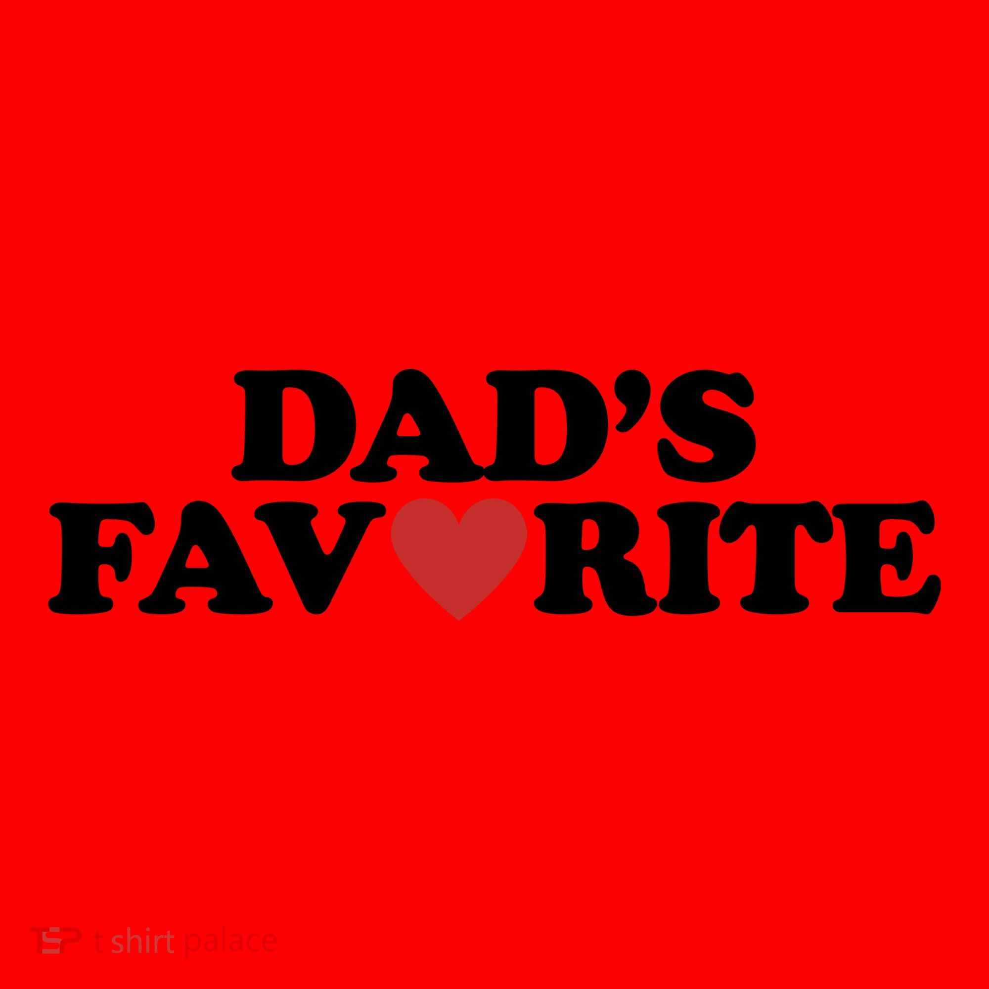 Dads Favorite Red Heart Cute Gift Santa Hat