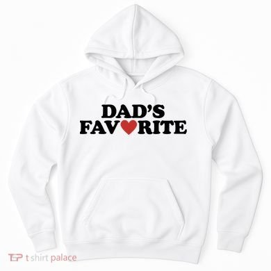 Dads Favorite Red Heart Cute Gift Hoodie