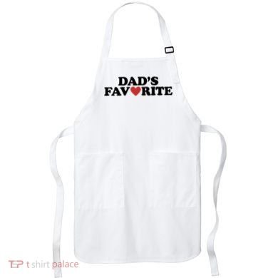Dads Favorite Red Heart Cute Gift Apron