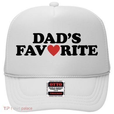 Dads Favorite Red Heart Cute Gift Hat