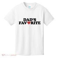 Dads Favorite Red Heart Cute Gift Kids T-Shirt thumb 0
