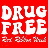 Drug Free Red Ribbon Week Awareness Say No To Drugs Wear Red T-Shirt thumb 7