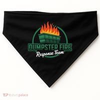 Dumpster Fire Response Team USA-Made Doggie Bandana thumb 0