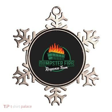 Dumpster Fire Response Team Ornament