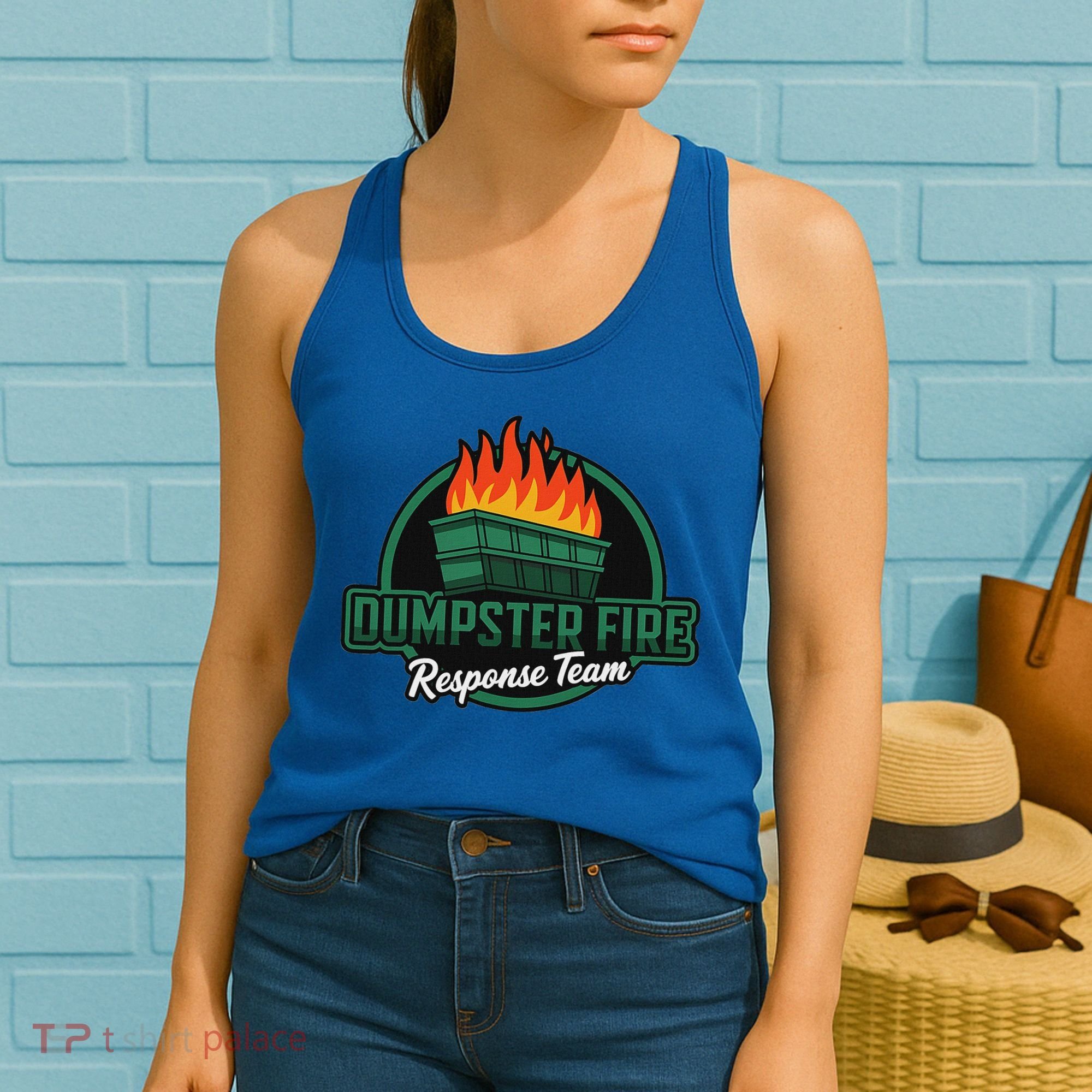 Dumpster Fire Response Team Women's Tank Top
