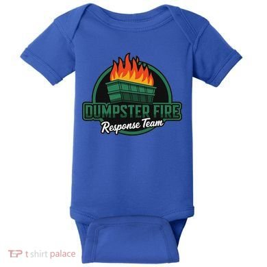 Dumpster Fire Response Team Baby Bodysuit