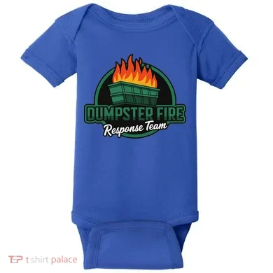 Dumpster Fire Response Team Baby Bodysuit