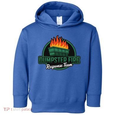 Dumpster Fire Response Team Toddler Hoodie