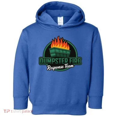 Dumpster Fire Response Team Toddler Hoodie
