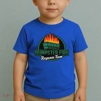 Dumpster Fire Response Team Toddler T-Shirt thumb 2