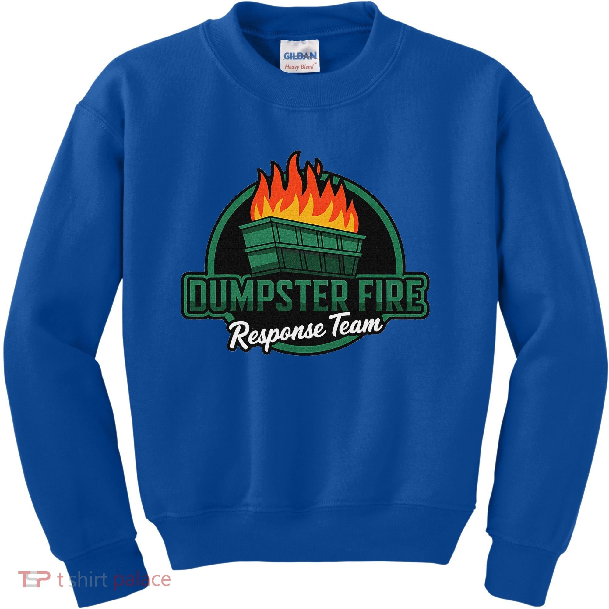 Dumpster Fire Response Team Kids Sweatshirt