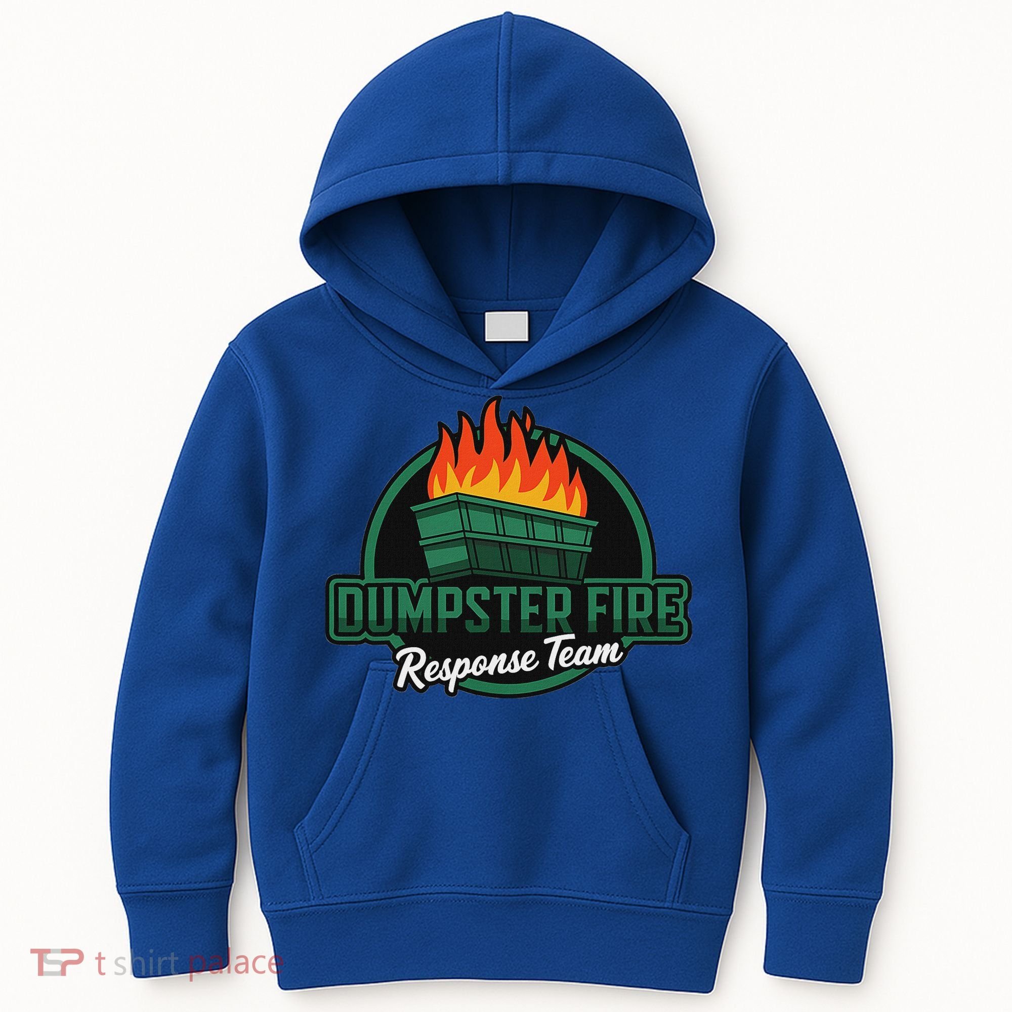 Dumpster Fire Response Team Kids Hoodie
