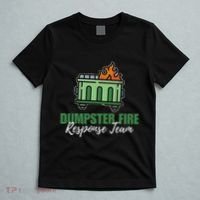 Dumpster Fire Response Team Funny Dumpster Fire Meme T-Shirt thumb 5