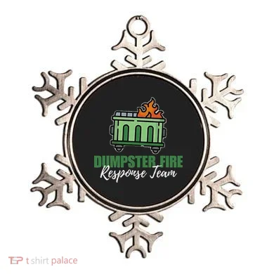 Dumpster Fire Response Team Funny Dumpster Fire Meme Ornament